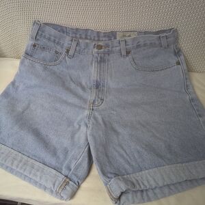 Classic Light Blue Denim Shorts